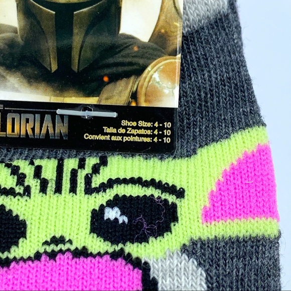 Disney Star Wars The Mandalorian Baby Yoda Socks - Picture 5 of 5